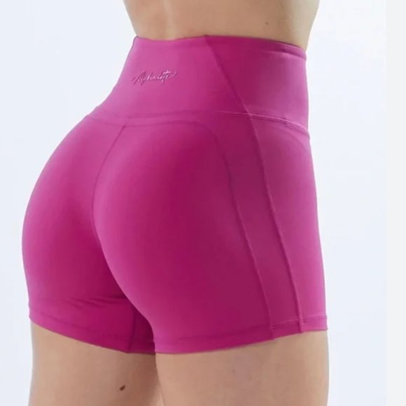 Alphalete Pink Set Shorts + Top S - Picture 1 of 3